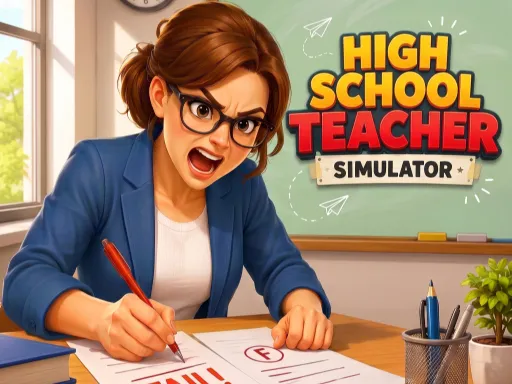 High School Teacher Simulator Cover